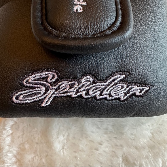 TaylorMade Spider Mini Black Mallet Putter Headcover Golf Head Cover. NEW - Picture 5 of 8